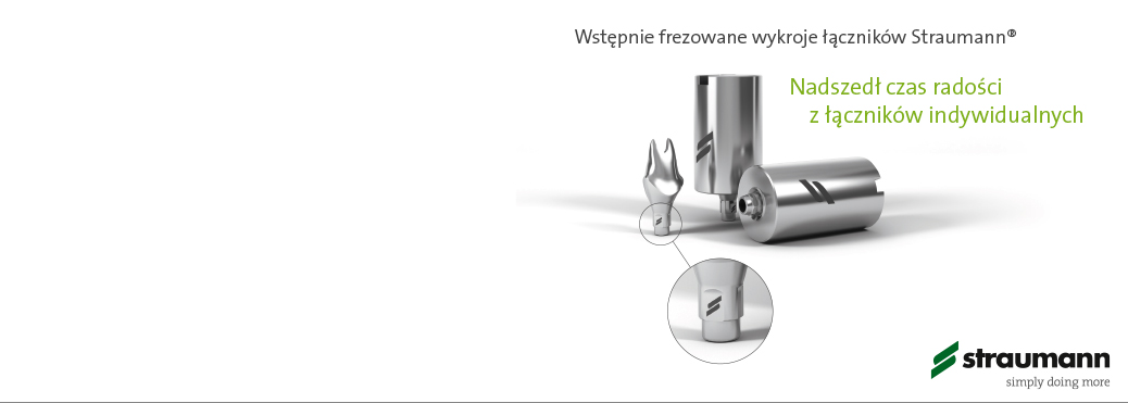 Wstępnie frezowane wykroje łączników Straumann